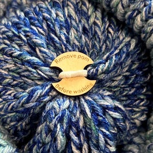 0.75 inch Pom Pom Button No Sew