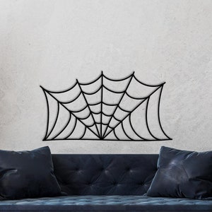 Spider Web Decor, Metal spider Web, Halloween Decor, Spider Web Decoration, Halloween Party Sign, Halloween Sign, Spiders Web for corner
