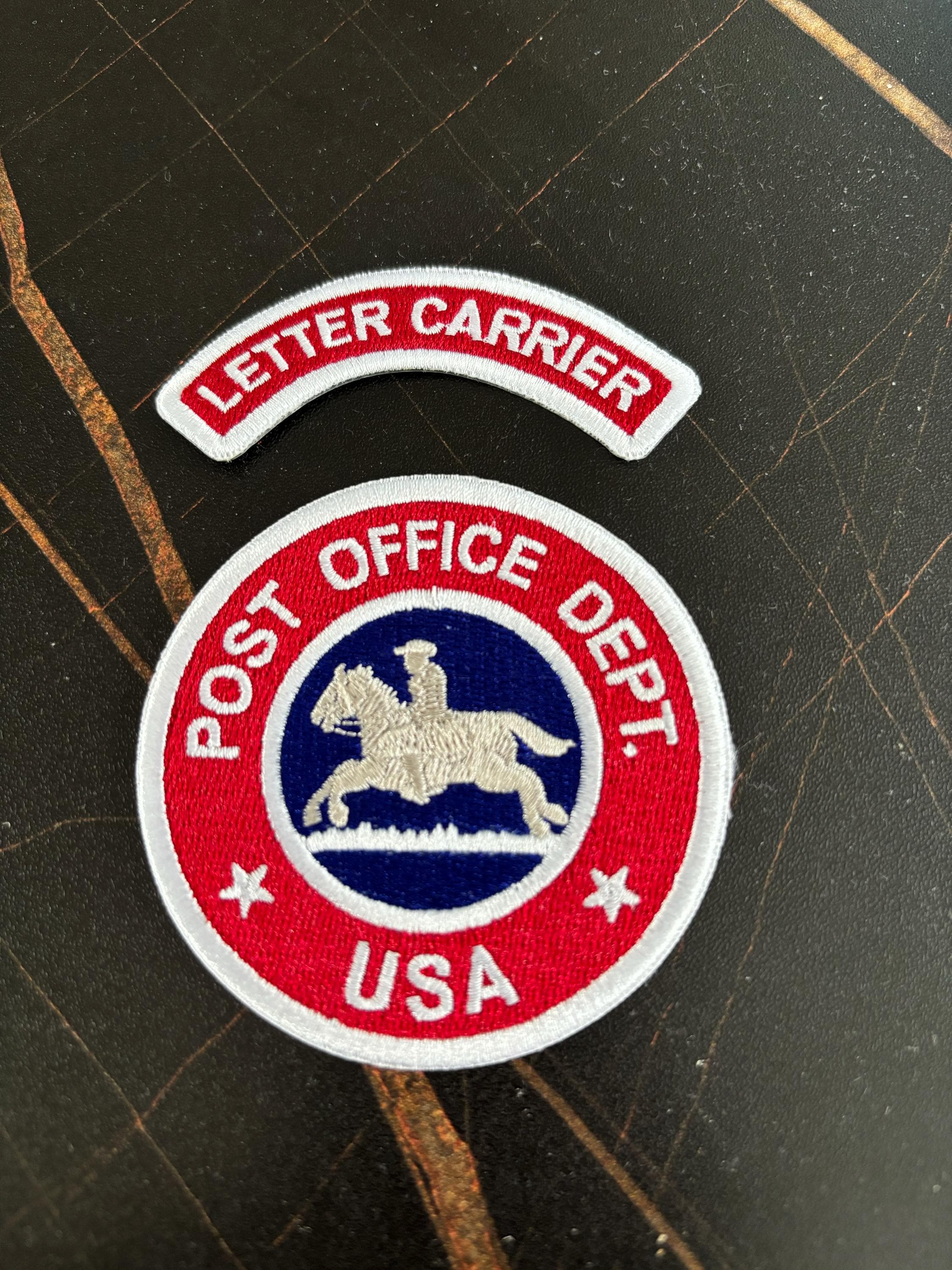 Vintage Pony Express USPS Mail Carrier Patch – Post Office Dept