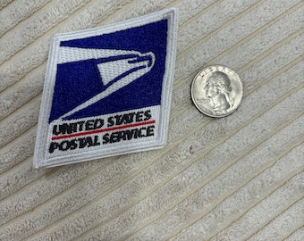 USPS Eagle Embroidery iron on version (Set of 5)
