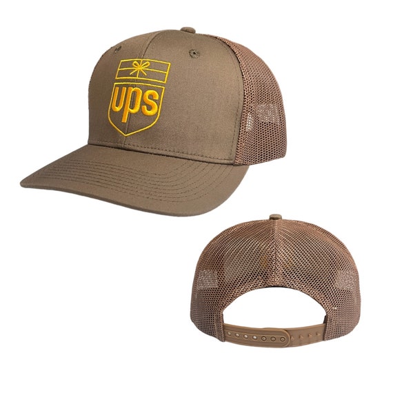 UPS Hat / Embroidered Classic Logo / Breathable Mesh