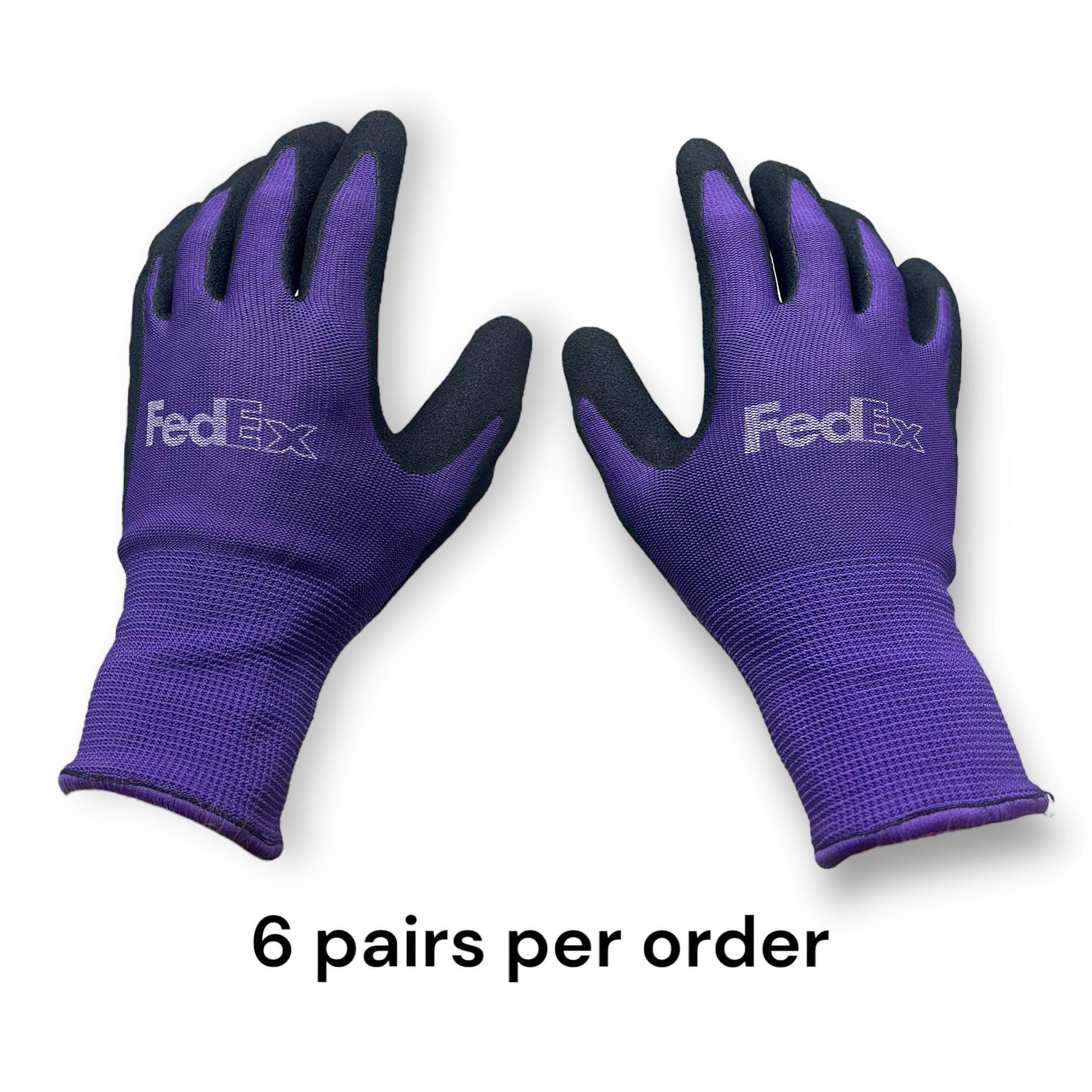 Fedex Work Gloves (6-pack) – Durable Grip Gloves - Etsy Hong Kong