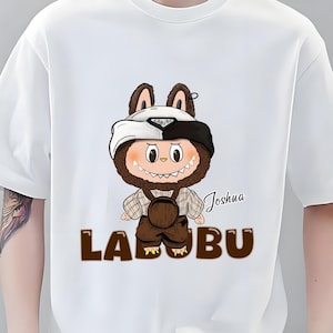 Labubu anime Personalized T shirt anime gift shirt, anime lover T-shirt for men and women Labubu anime T shirt  Men's T-shirts