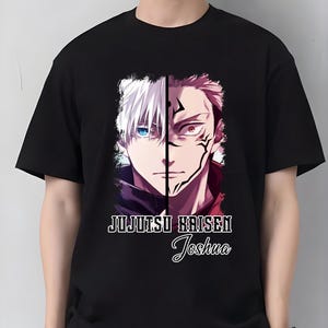 T shirt japaneseJujutsu Kaisen anime Personalized T shirt Japanese anime gift shirt, anime lover T-shirt for men and women Jujutsu Kaisen
