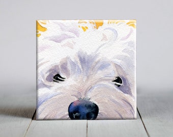 Cockapoo Ceramic Tile - Cockapoo Decorative Tile - Dog Lover Gift - Unique Dog Gifts