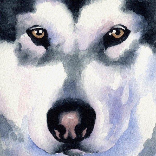 Malamute Art - Etsy