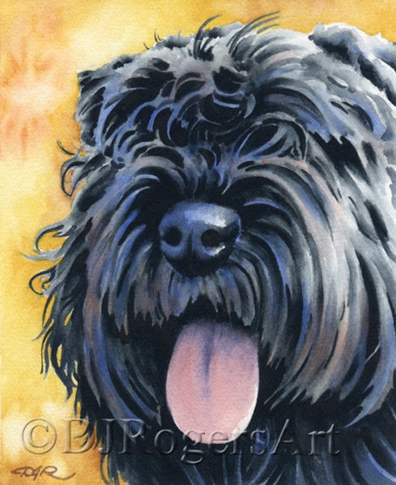 Bouvier des Flanders Umbrella -Logan Auto Open Bouvier des Flanders Umbrella -Logan Auto Open
