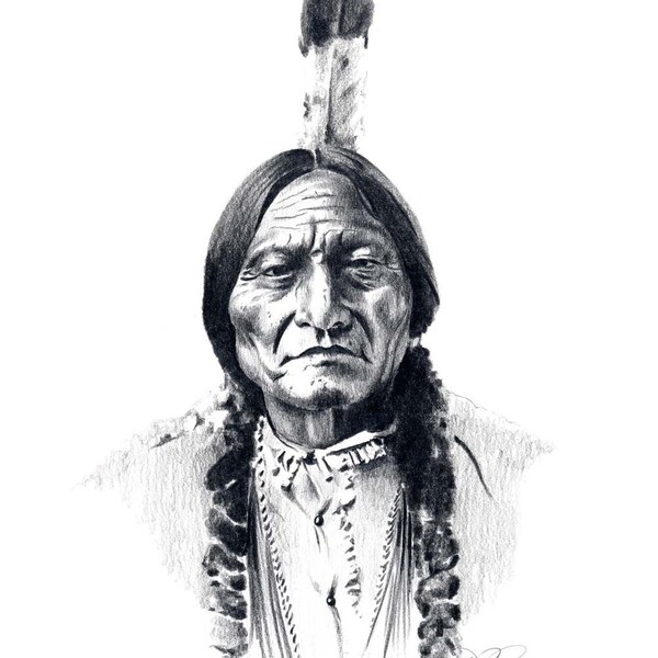 Chief Sitting Bull Etsy