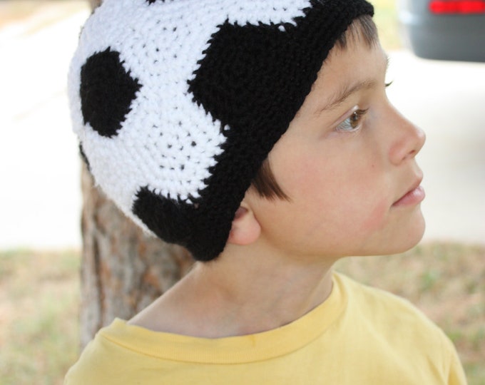 Soccer Ball Beanie Etsy