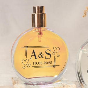 Flaconi di profumo personalizzati con incisione / Regali perfetti per damigelle d'onore e madri della sposa / Regali di nozze / Cultura del regalo / Solo flaconi