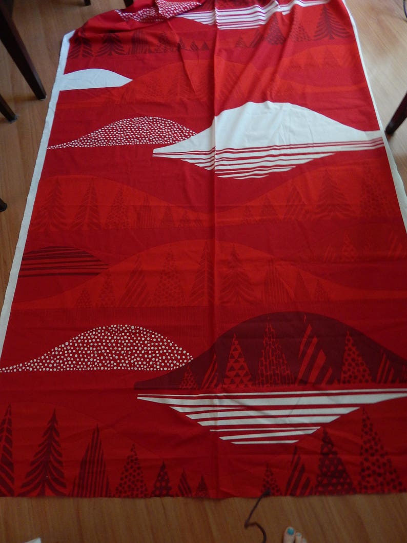 Marimekko christmas fabric marimekko cotton fabric Etsy