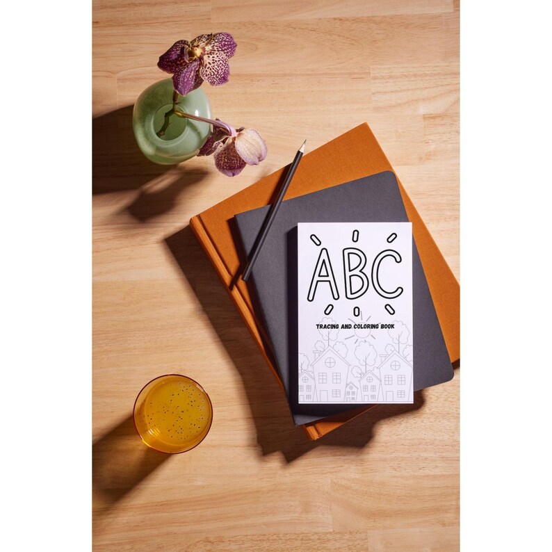ABC Tracing Coloring Book | Preschool Alphabet Activity (PDF) - Etsy