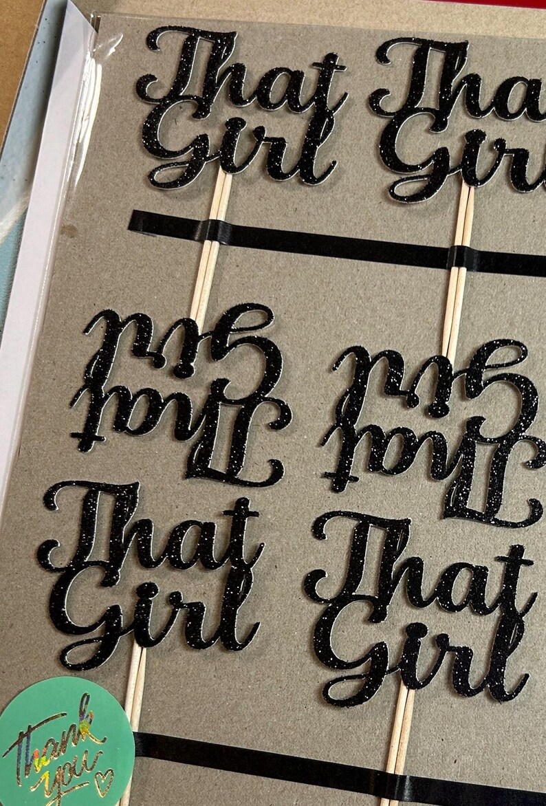 Cupcake Toppers, Custom Text, Birthday, Party, All Occasion - Etsy