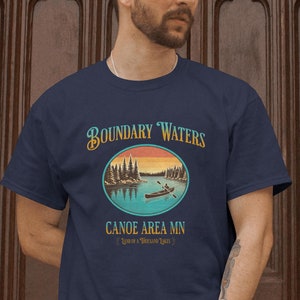 Boundary Waters Canoe Area T-shirt | Boundary Waters Minnesota | Canoeing T-shirt | Minnesota Canoeing | Minnesota Apparel | Lake Superior
