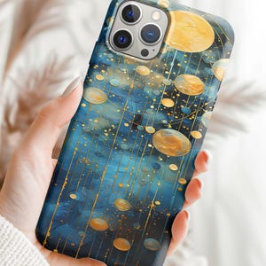 Mosaic Celestial Magnetic Tough Cases | Moon and Stars Phone Case | MagSafe Compatible | Gift Astrology | iPhone 13 14 15 16 Pro ProMax Mini