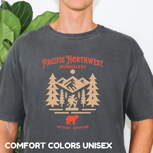 Pacific Northwest T-Shirt | Oregon T-shirt | PNW Shirt | West Coast Shirt | Portland Shirt