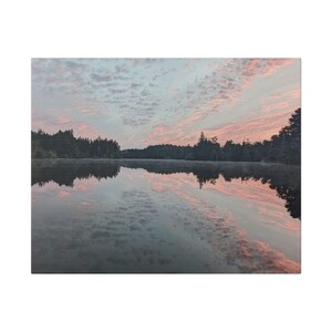 Before the World Woke - Empire Lake at 5:30, Serene Home Decor, Gift for Nature Lovers, Office Wall Art, Scenic Landscape Print