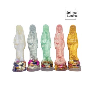 Holy Death Amulet, 5inch holy death protection statues, Altar Statues, Estatuas de protección de la Santa Muerte, Santa Muerte 5 pulgadas