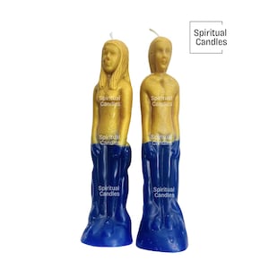 Spiritual healing figure candles,Against Witchcraft and Envy,Healing candles, Vela figuras curativas espirituales, Contra la brujería