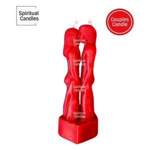Couples Love Candles,Romance and Attraction,Love Spells,Couples Figure Candle, Velas de Amor para Parejas,Romance y Atracción, Hechizos Amor