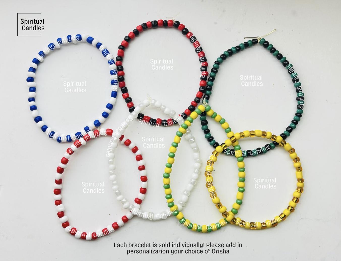 Orisha Santeria Yoruba Protection Bracelets, Chango, Elegua, Oshun ...