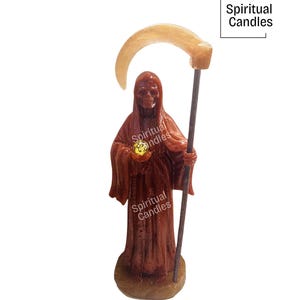 Santa Muerte Estatua 8 '' Zoll, 8 "Zoll Heilige Tod Statue, Santa Muerte Schutz, Liebe, Reinigung und spirituelle Schutzstatue