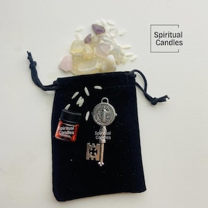 Protection amulet, Against witchcraft and spellwork, Amuleto de proteccion, St benedict amulet, San benito amuleto, Contra brujeria