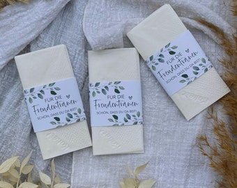 Tears of Joy Handkerchief Template Wedding – DIY Printable Template for Kraft Paper & Transparent Paper | PDF Download for Self-Printing, Wedding Ceremony