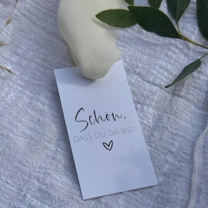 Bello che tu sia qui ciondolo, modello etichetta regalo, PDF da stampare, regalo per gli invitati al matrimonio, ciondolo nuziale da stampare tu stesso
