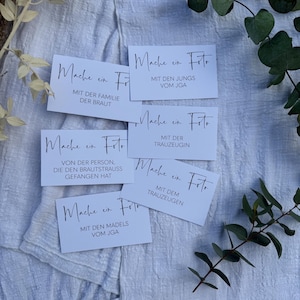 40 tâches photo + cartes vierges pour votre mariage | Performance des invités au mariage | cartes de livre d'or | Jeu de mariage à imprimer soi-même en PDF