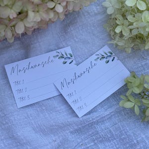 Musikwunschkarte Hochzeit | Musikwünsche Vorlage digital | Hochzeit Liederwunsch | Musik wünschen | Musikwünsche Karten zum Selberdrucken