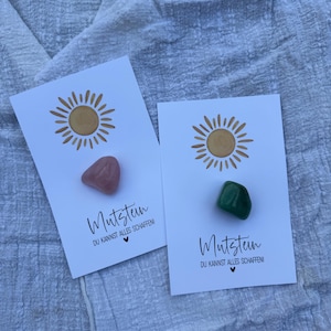 Piedra de ánimo para la entrada a la escuela, regalo de ánimo para el comienzo de la escuela, cono escolar, amuleto de la suerte, piedra de la suerte para el comienzo de la escuela, descarga digital en PDF