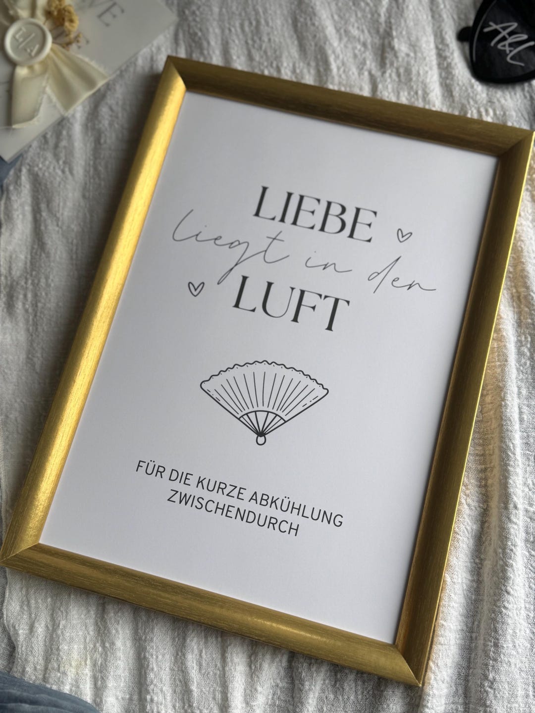 Fansign Table Fan Wedding Sign | Digital Download | Summer Wedding | Printable ...