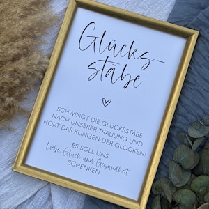 Lucky wands wedding sign, wedding reception church, wedding ceremony, stationery digital download for self-printing, wedding decoration, wedding DIY
