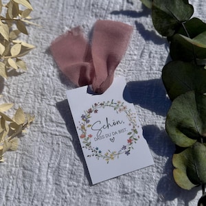Bello che tu sia qui tag, modello etichetta regalo, PDF da stampare, bomboniera, matrimonio 6 x 9 cm da stampare da soli