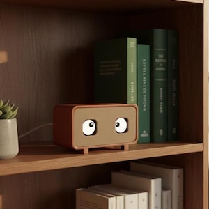 Googly Eye Clock, Animated Digital Desk Clock.