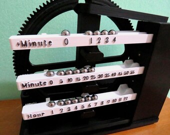 丸善ボールクロックタイムマシーン　動作確認済 ローリングボールクロック、キネティックタイムマシン、オートマトン