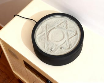 Automatic Zen Garden, Kinetic Sand Art, Automaton.