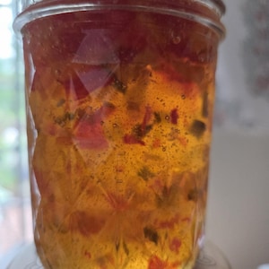 Mermelada de pimiento picante: ¡dulce y picante! ~Orgánica~Enlatada al baño maría y hecha a mano