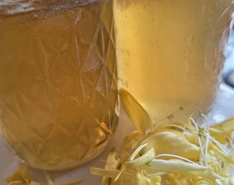 Honeysuckle Jelly- Water bath canned- organic-8 oz