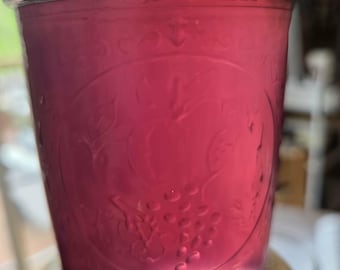 Gelatina de violetas silvestres ~ Sin colorantes ni conservantes. Elaborada artesanalmente con flores frescas. 227 g (8 oz)