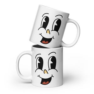 White Ceramic Mug, Coffee and Tea Lovers Cup