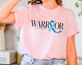Diabetes Awareness Comfort Color Shirt, T1D Support Team Tee, Family Matching Shirt, Type 1 Diabetes Gift, Support Crew Shirt