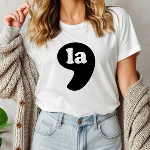 Comma La Shirt, Kamala Harris Shirt, La Shirt, Support Kamala Shirt, Madam President Shirt, Democrats Win 47th President Shirt, Vote Blue