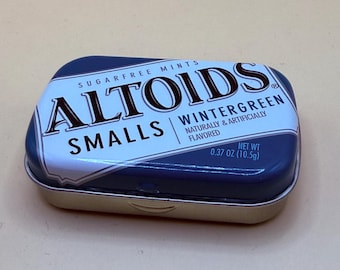 Altoids SMALLS Leeg blik wintergroen (niet meer leverbaar!)
