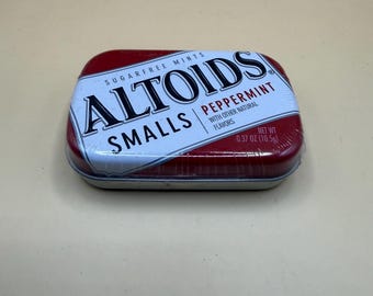 Altoids SMALLS SIN ABRIR ¡Stock antiguo! Lata de menta (¡Descontinuado y caducado!)