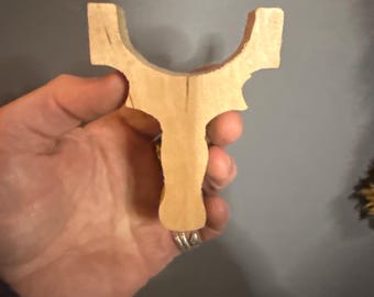 Personalisierte Mini Sling Sperrholzplatte unlackiert