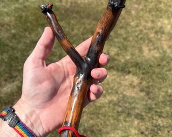 100% natürliche rustikale Vintage Sling mit Lanyard gedreht