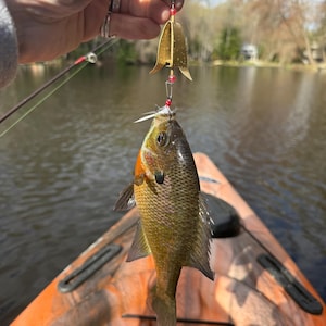 Handmade Inline Double Arrow Head Spinning Lure, custom designed, vintage design inspired
