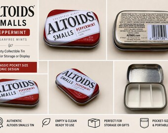 Altoids SMALLS Leere Dose Pfefferminze (Eingestellt!)